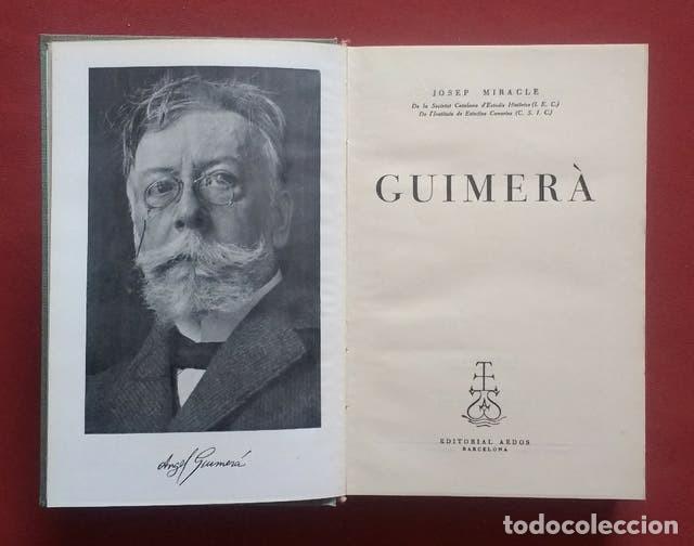 Libros de segunda mano: GUIMERA - AEDOS - 1958. - Foto 1