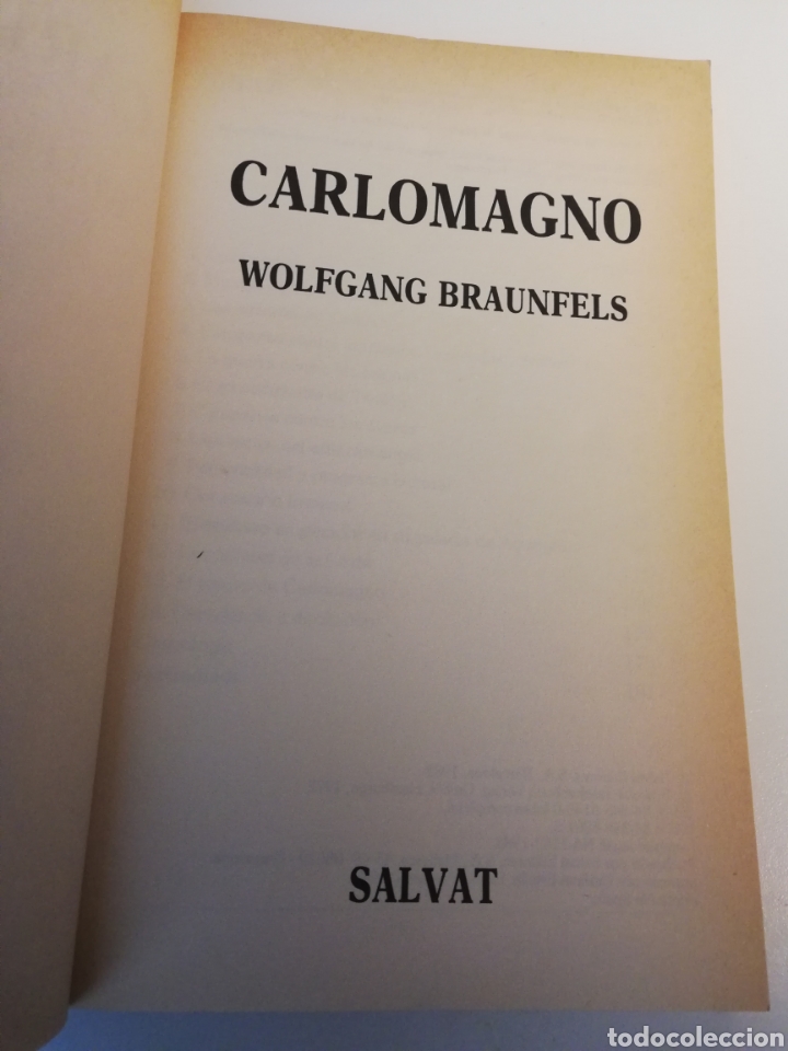 Libros de segunda mano: CARLOMAGNO (WOLFGANG BRAUNFELS) - Foto 2