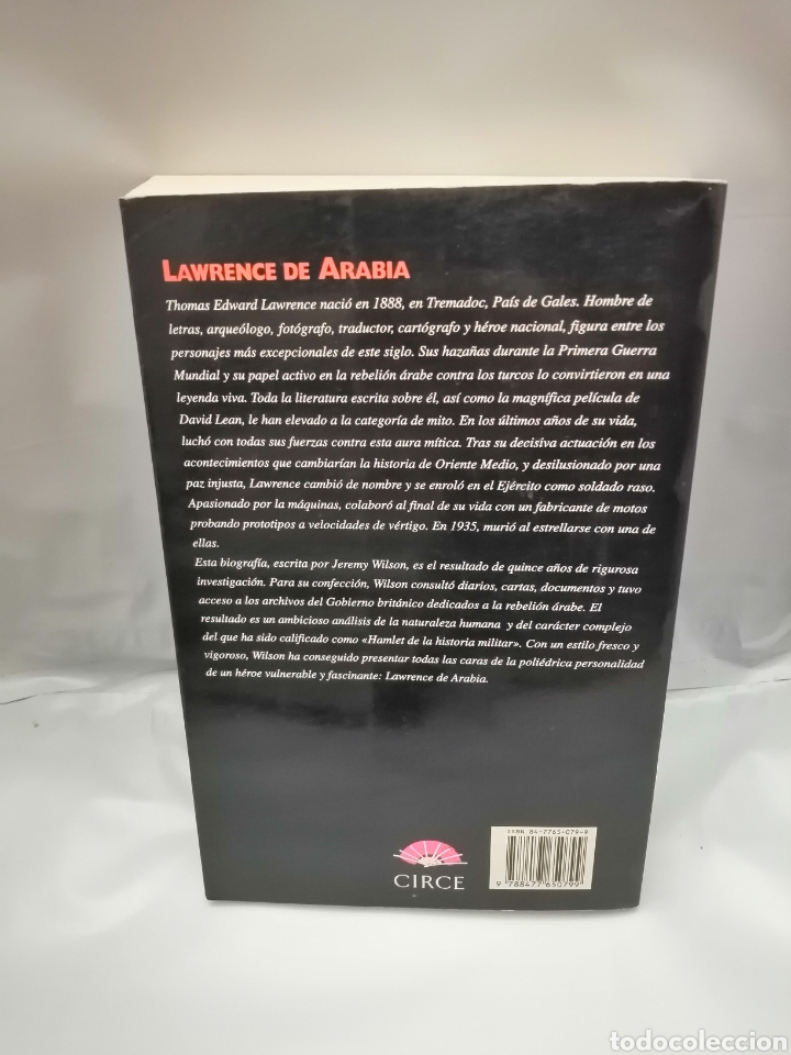 Libros de segunda mano: LAWRENCE DE ARABIA (PRIMERA EDICI&Oacute;N) - Foto 2