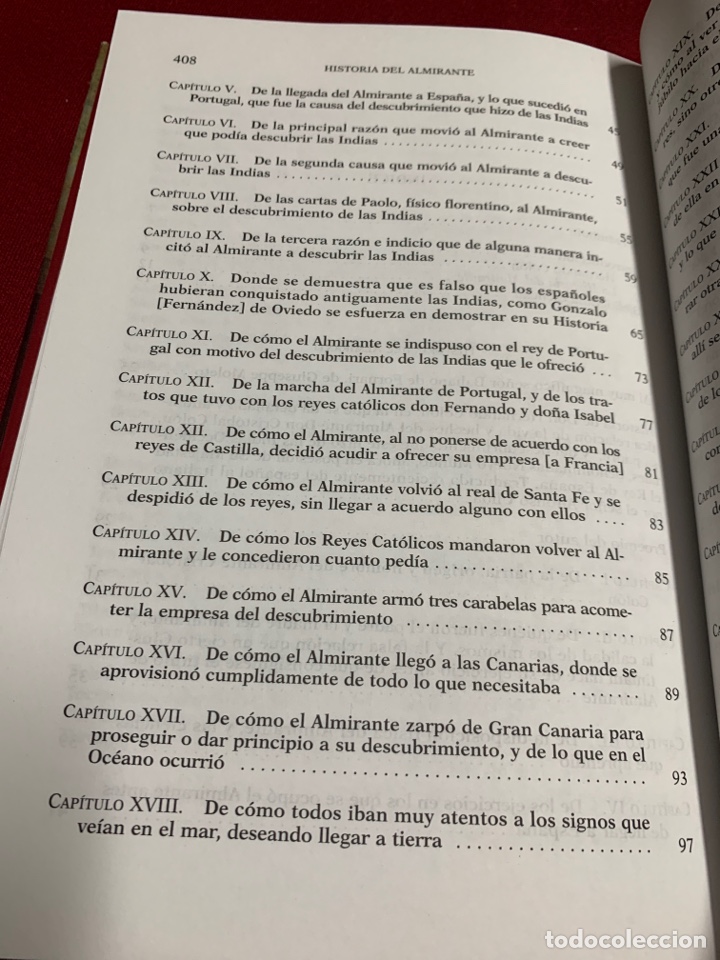 Libros de segunda mano: Historia del Almirante. Hernando Col&oacute;n. - Foto 6