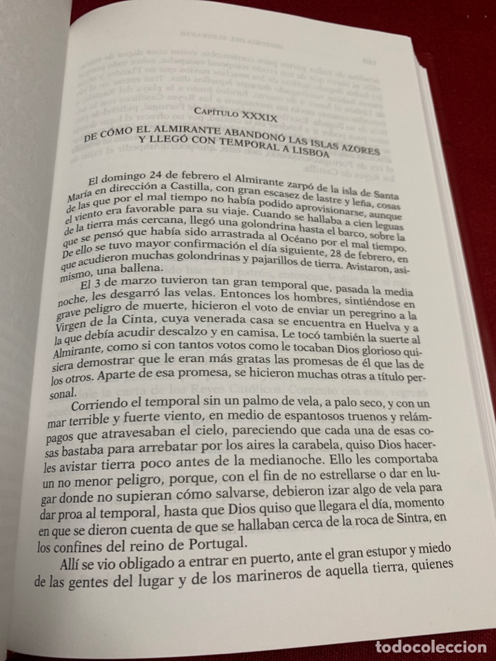 Libros de segunda mano: Historia del Almirante. Hernando Col&oacute;n. - Foto 14