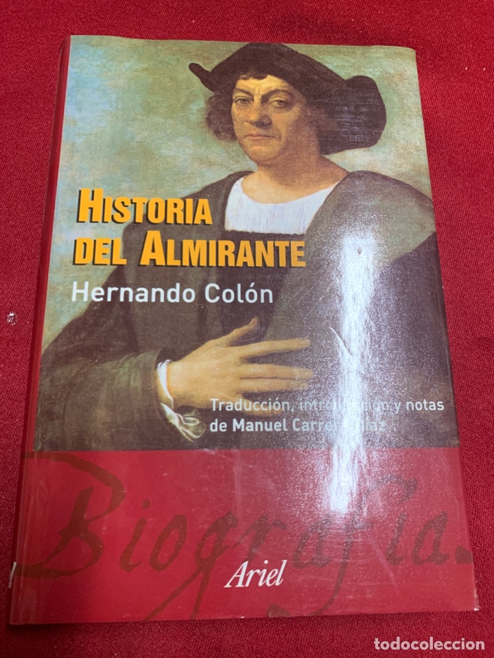 Libros de segunda mano: Historia del Almirante. Hernando Col&oacute;n. - Foto 1