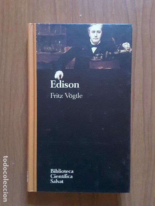 Libros de segunda mano: Edison. Fritz V&ouml;gtle. Salvat. - Foto 1