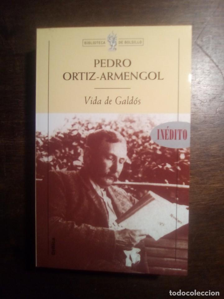 Libros de segunda mano: Pedro Ortiz-Armengol. VIDA DE GALD&Oacute;S - Foto 1