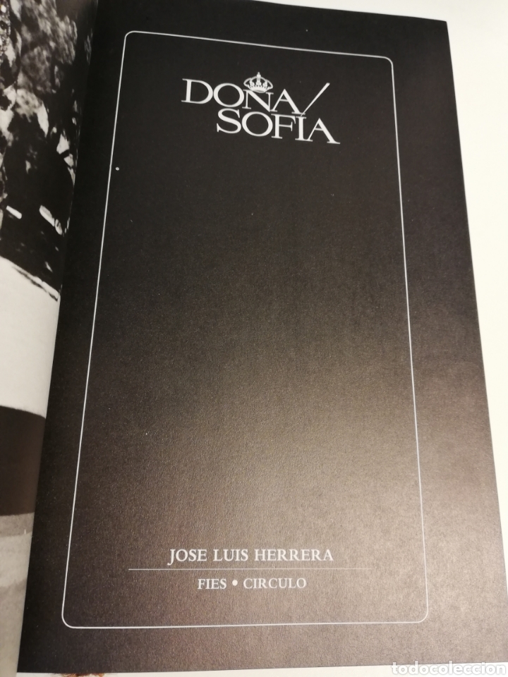 Libros de segunda mano: DO&Ntilde;A SOF&Iacute;A (JOS&Eacute; LUIS HERRERA) - Foto 2