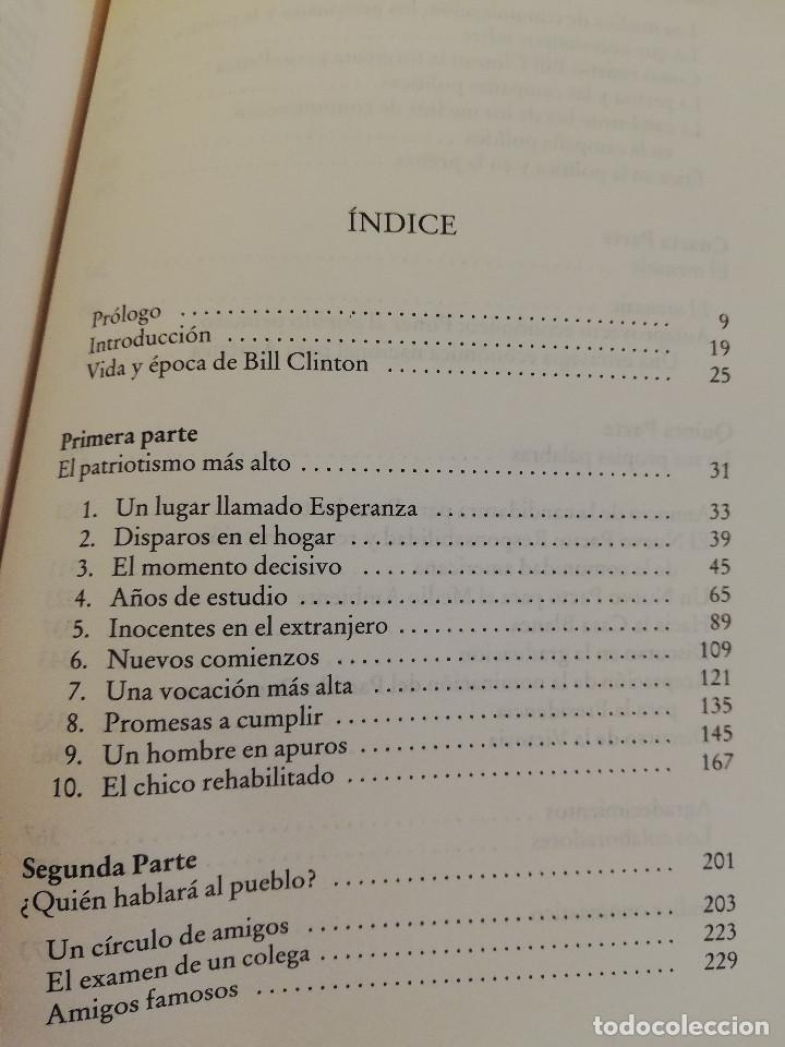 Libros de segunda mano: BILL CLINTON. EL HOMBRE DEL MA&Ntilde;ANA (ROBERT E. LEVIN) - Foto 3