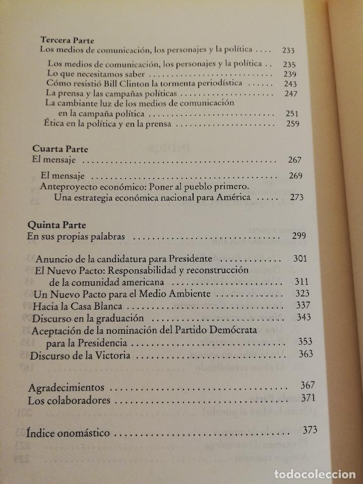 Libros de segunda mano: BILL CLINTON. EL HOMBRE DEL MA&Ntilde;ANA (ROBERT E. LEVIN) - Foto 4