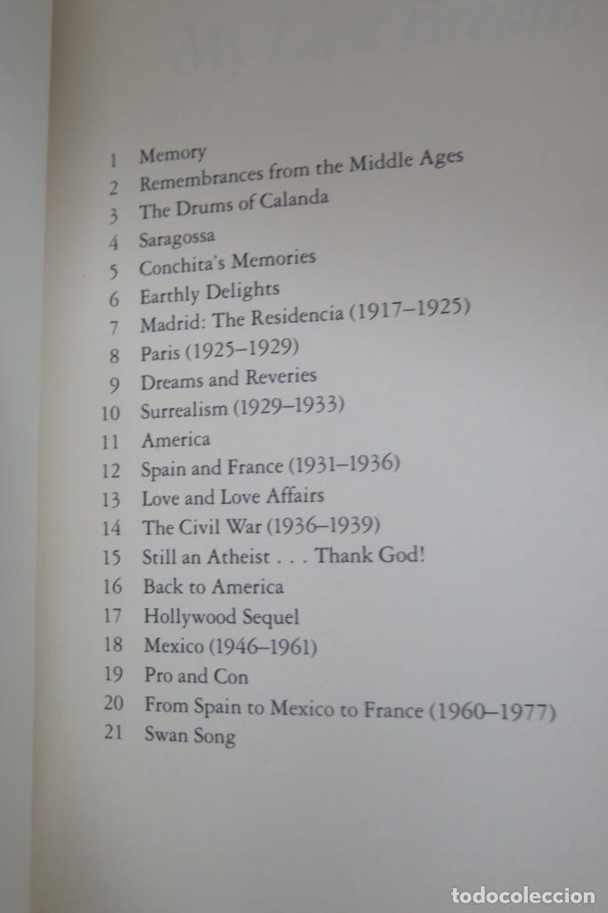 Libros de segunda mano: My Last Breath. LUIS BU&Ntilde;UEL - Foto 2