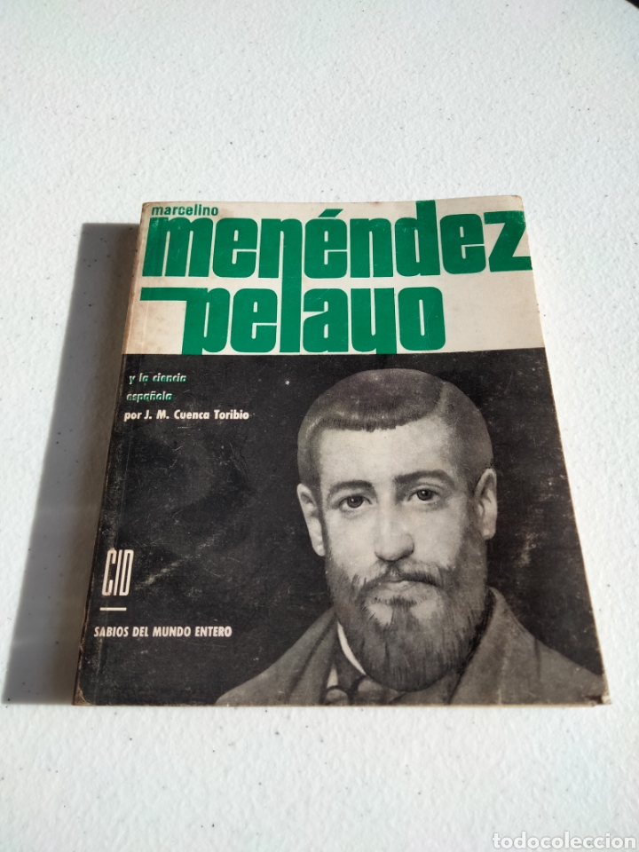 Libros de segunda mano: Marcelino M&eacute;ndez Pelayo y la ciencia espa&ntilde;ola por JM Cuenca Toribio