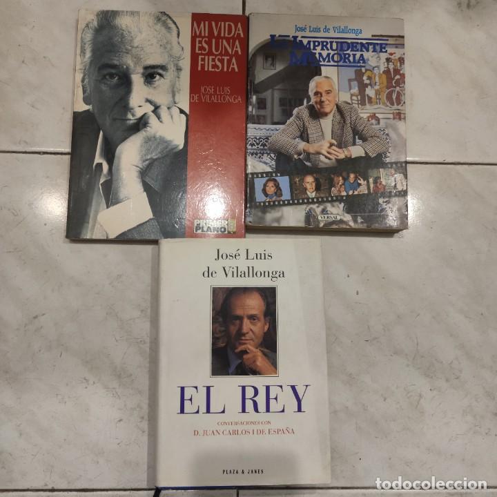 Libros de segunda mano: Pack 3 libros de Jos&eacute; Luis de Vilallonga . - Foto 1