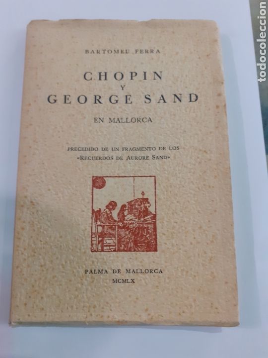 Libros de segunda mano: Libro Chopin y George sand en Mallorca - Foto 1