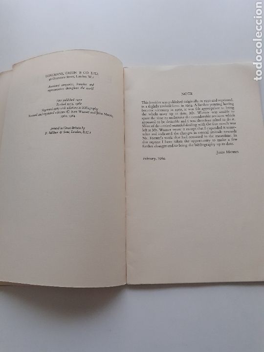 Libros de segunda mano: E. M. Forster, Rex Warner, ingl&eacute;s 1964 - Foto 3