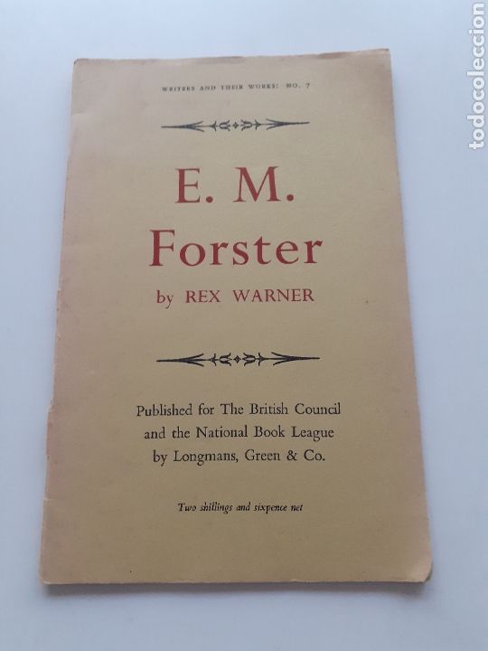 Libros de segunda mano: E. M. Forster, Rex Warner, ingl&eacute;s 1964 - Foto 1