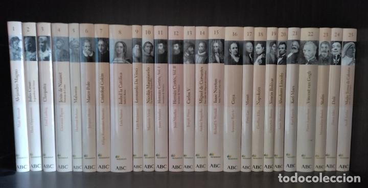 Libros de segunda mano: COLECCI&Oacute;N BIBLIOTECA ABC PROTAGONISTAS DE LA HISTORIA - Foto 1