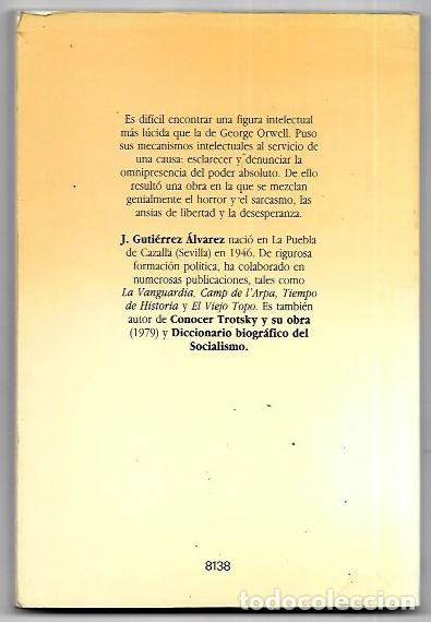 Libros de segunda mano: J. Guti&eacute;rrez &Aacute;lvarez . Orwell - Foto 2