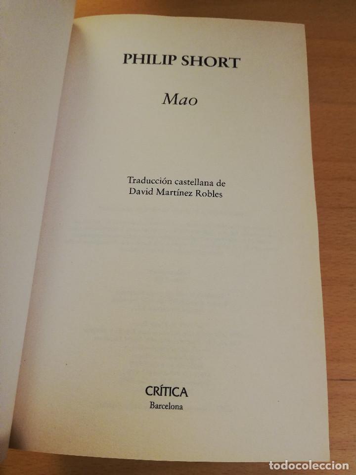 Libros de segunda mano: MAO (PHILIP SHORT) - Foto 2