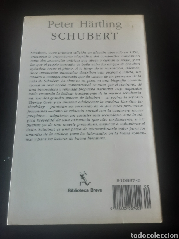 Libros de segunda mano: Schuberg -Peter H&auml;rtling- - Foto 3