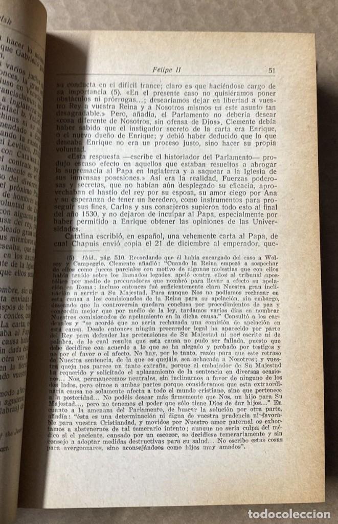 Libros de segunda mano: FELIPE II - WILLIAM THOMAS WALSH - 1943 - Foto 4
