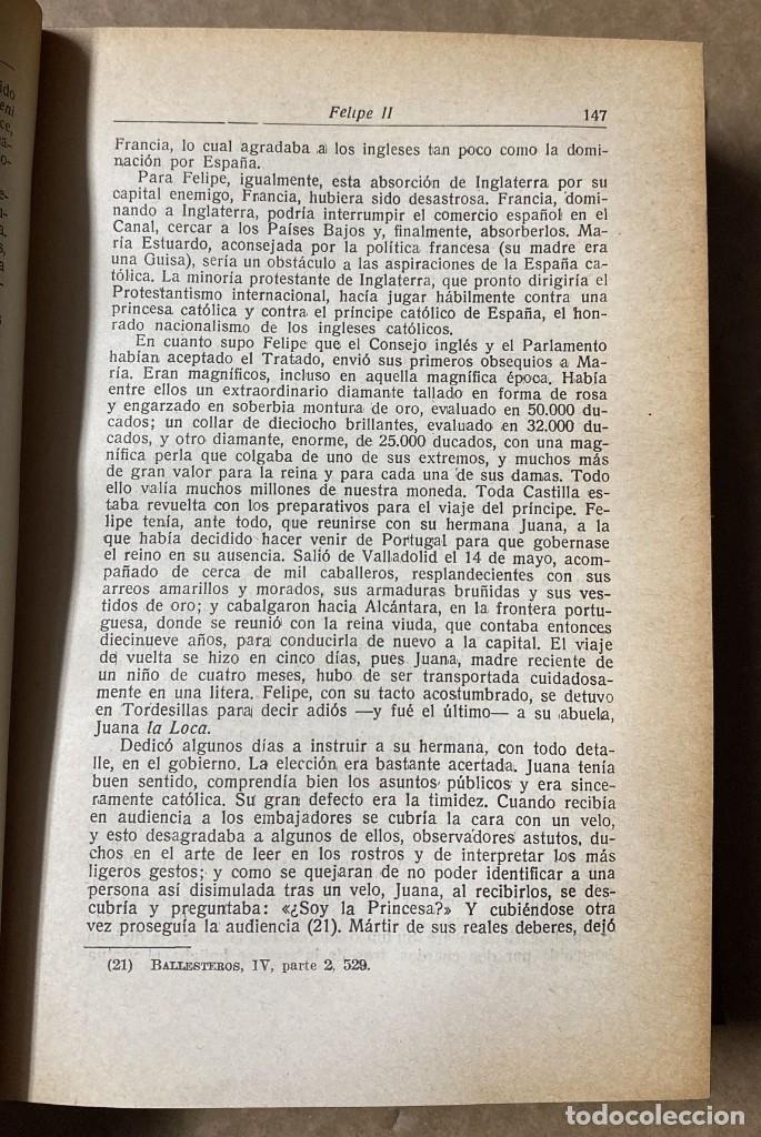 Libros de segunda mano: FELIPE II - WILLIAM THOMAS WALSH - 1943 - Foto 5
