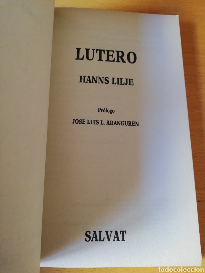 Libros de segunda mano: LUTERO (HANNS LILJE) - Foto 2