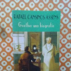 Livros em segunda mão: RAFAEL CANSINOS ASSENS.- GOETHE: UNA BIOGRAFÍA. VALDEMAR.. Lote 319342743