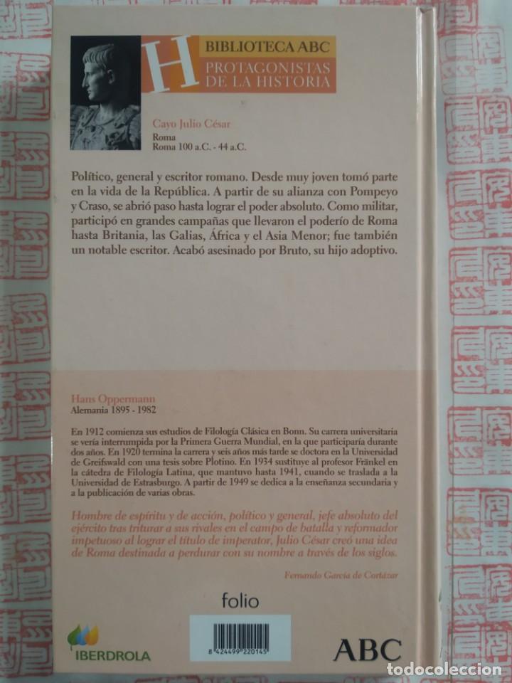 Libros de segunda mano: Julio C&eacute;sar: la grandeza del h&eacute;roe. Hans Oppermann - Foto 2