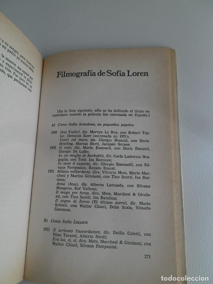 Libros de segunda mano: LIBRO. SOFIA LOREN. - Vivir y Amar (Biograf&iacute;a) - Foto 8