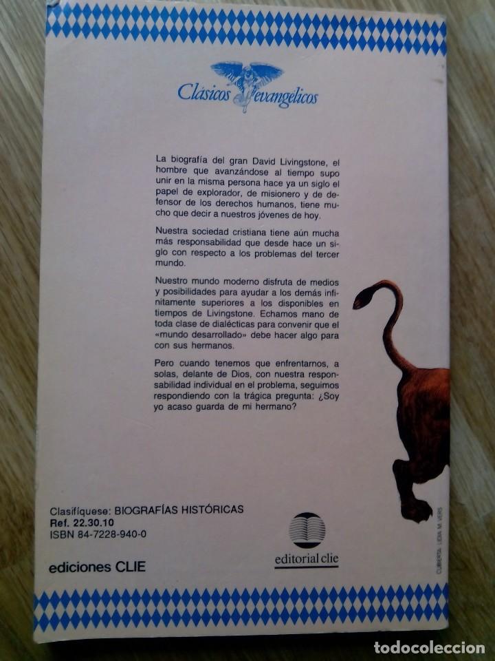 Libros de segunda mano: DAVID LIVINGSTONE / AN&Oacute;NIMO - Foto 2