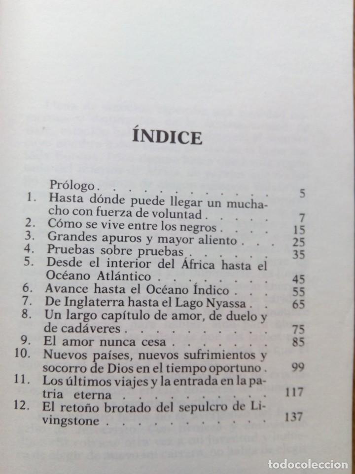 Libros de segunda mano: DAVID LIVINGSTONE / AN&Oacute;NIMO - Foto 4
