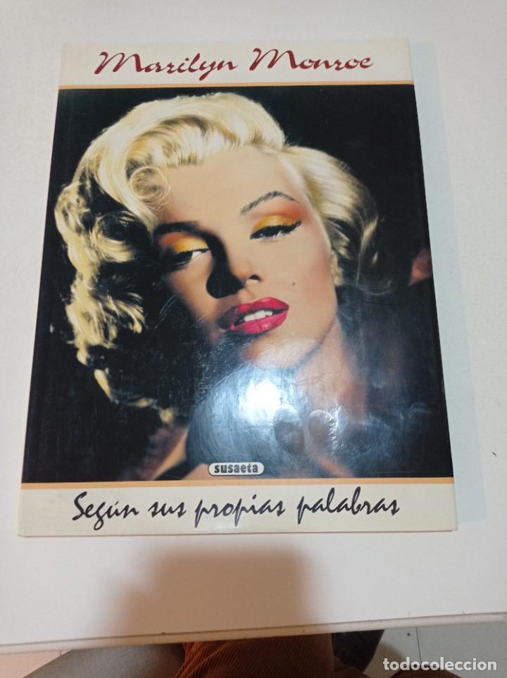 Libros de segunda mano: Antiguo libro biogr&aacute;fico de Marilyn Monroe Susaeta