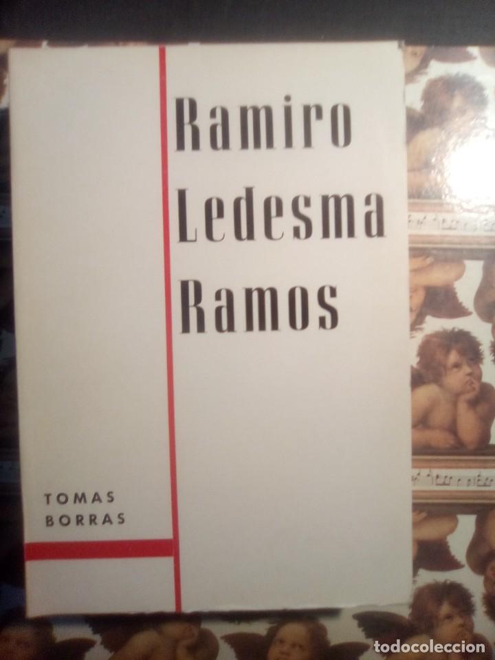 Libros de segunda mano: Tom&aacute;s Borr&aacute;s. RAMIRO LEDESMA RAMOS - Foto 1