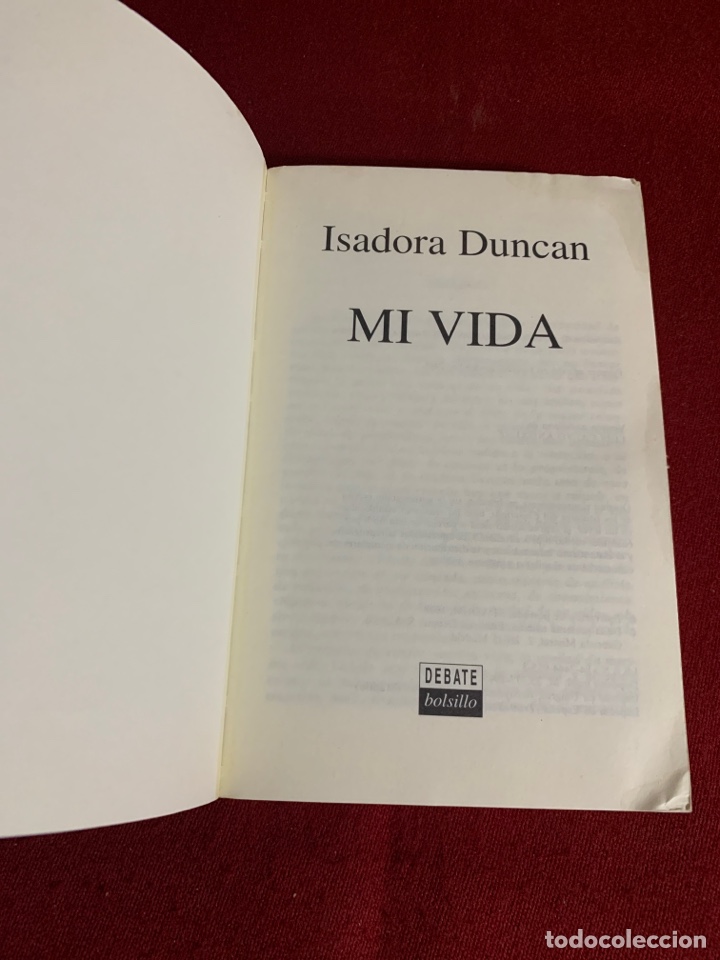 Libros de segunda mano: Mi vida. Isadora Duncan. - Foto 3
