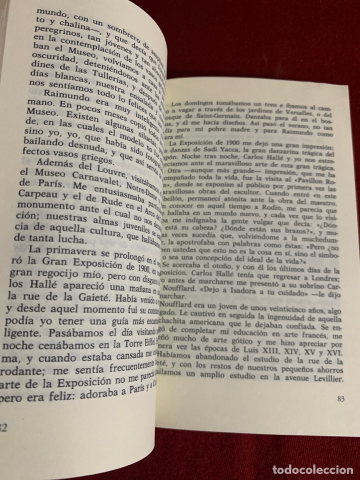 Libros de segunda mano: Mi vida. Isadora Duncan. - Foto 4