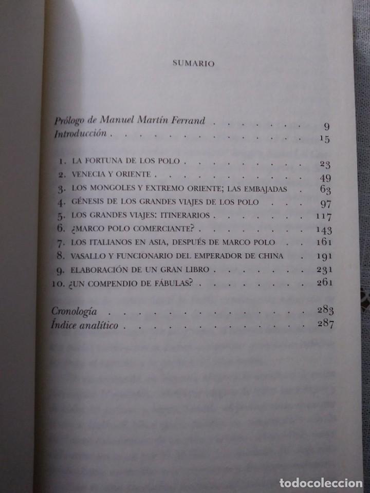 Libros de segunda mano: &rdquo;MARCO POLO&rdquo;, Jacques Heers - Foto 5