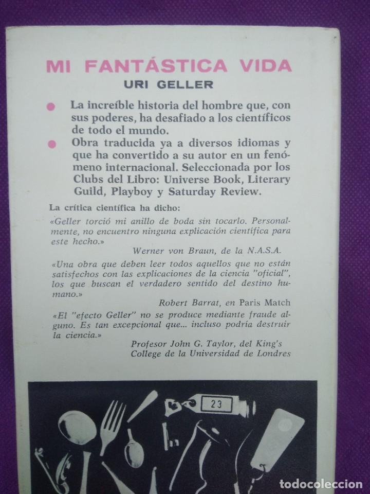 Libros de segunda mano: Libro Uri Geller mi fantastica vida - Foto 4