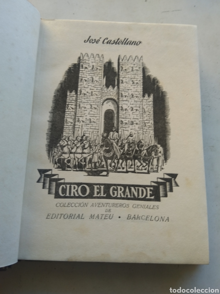 Libros de segunda mano: CIRO EL GRANDE/JOSE CASTELLANO - Foto 2