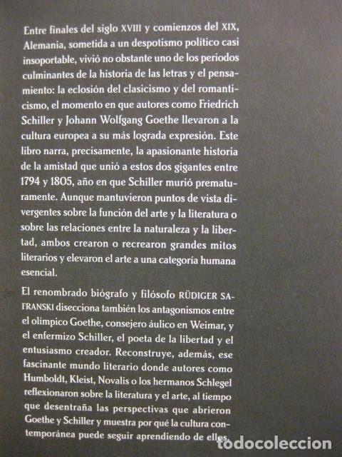 Goethe Y Schiller Historia De Una Amistad Rüdi Comprar Libros De Biografías En Todocoleccion 3721