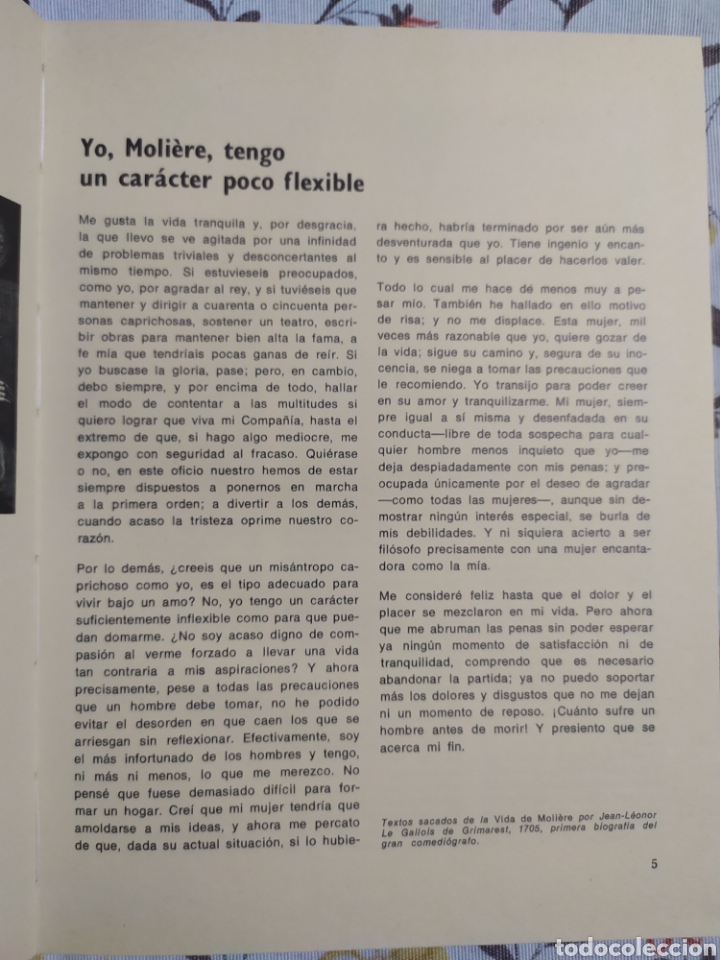 Libros de segunda mano: Moli&egrave;re - Foto 2