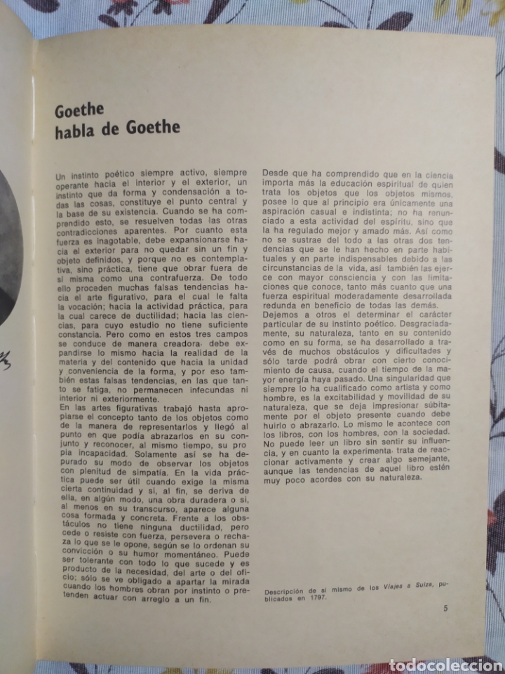 Libros de segunda mano: Goethe - Foto 2