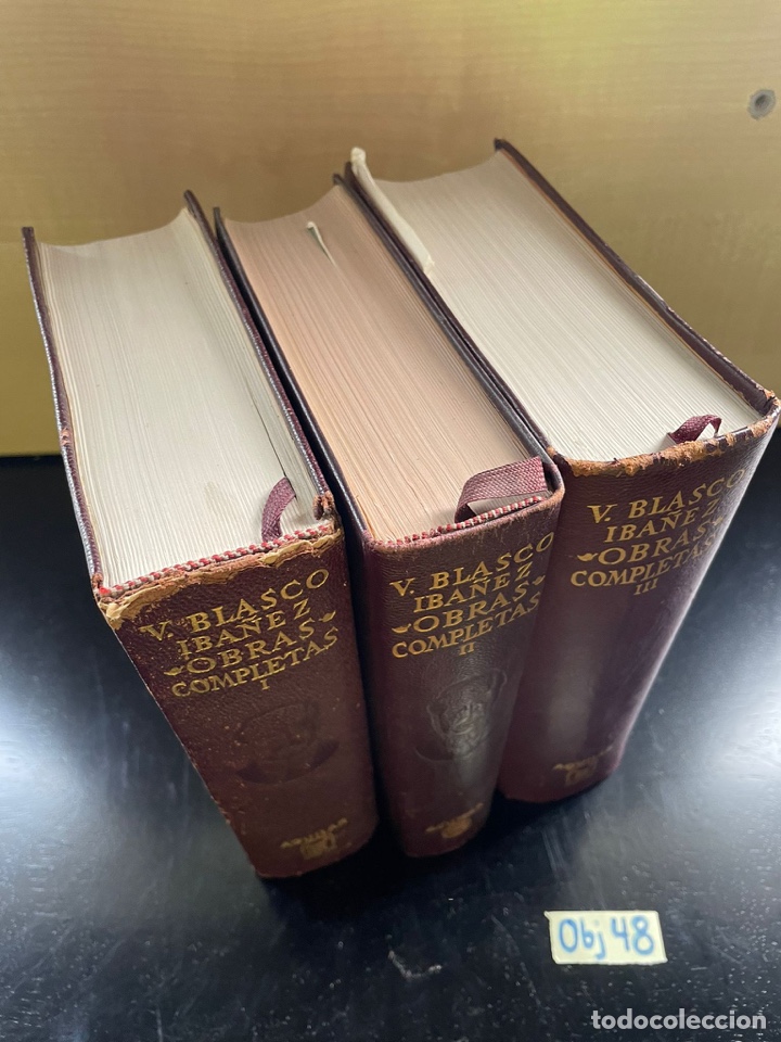 Libros de segunda mano: V. BLASCO IBA&Ntilde;EZ OBRAS COMPLETAS - Foto 2