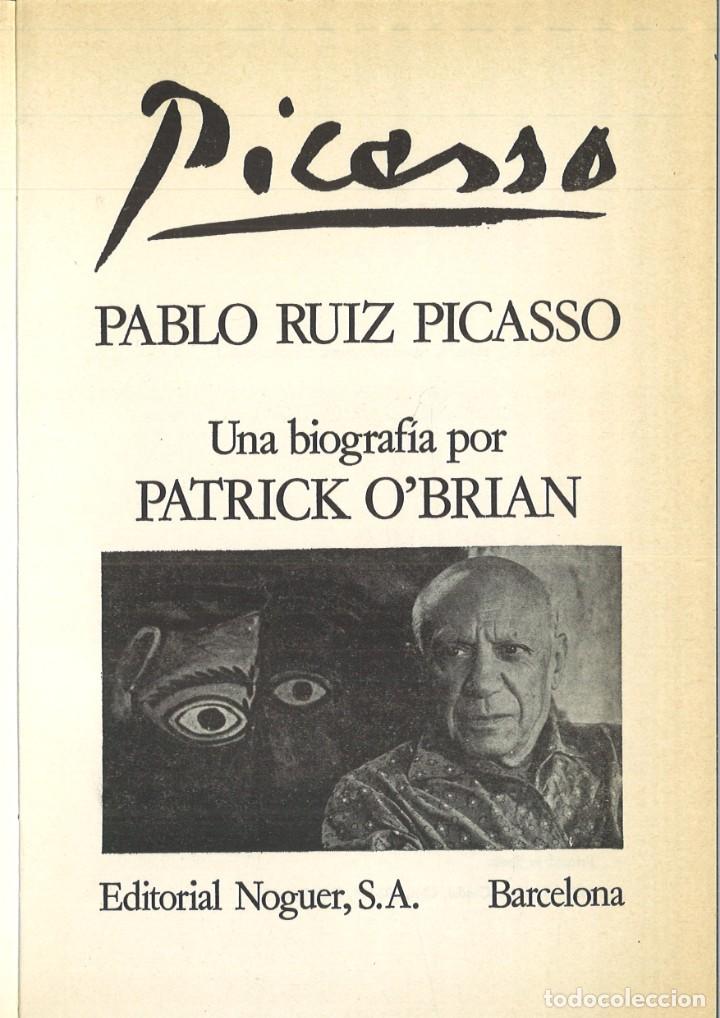 Libros de segunda mano: PICASSO. BIOGRAF&Iacute;A. Patrick OBrian - Foto 1