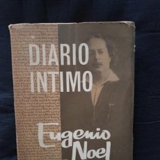 Livros em segunda mão: DIARIO ÍNTIMO - EUGENIO NOEL - VOLUMEN II. Lote 329866918