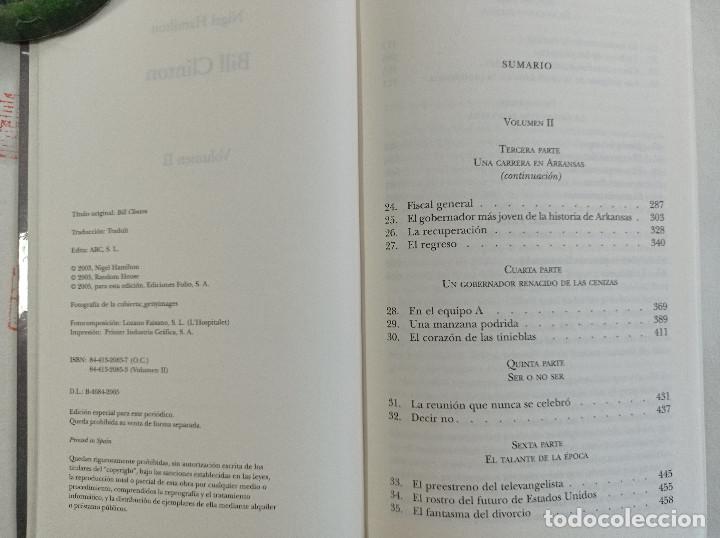 Libros de segunda mano: Bill Clinton (vol 2). Nigel Hamilton - Foto 3