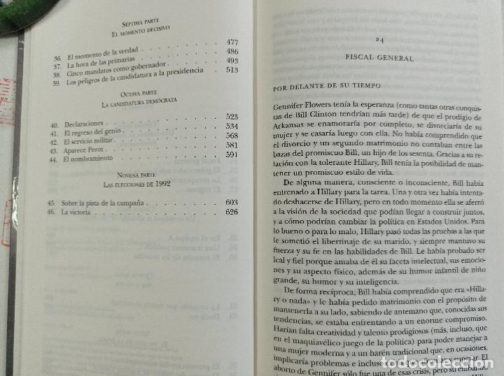 Libros de segunda mano: Bill Clinton (vol 2). Nigel Hamilton - Foto 4