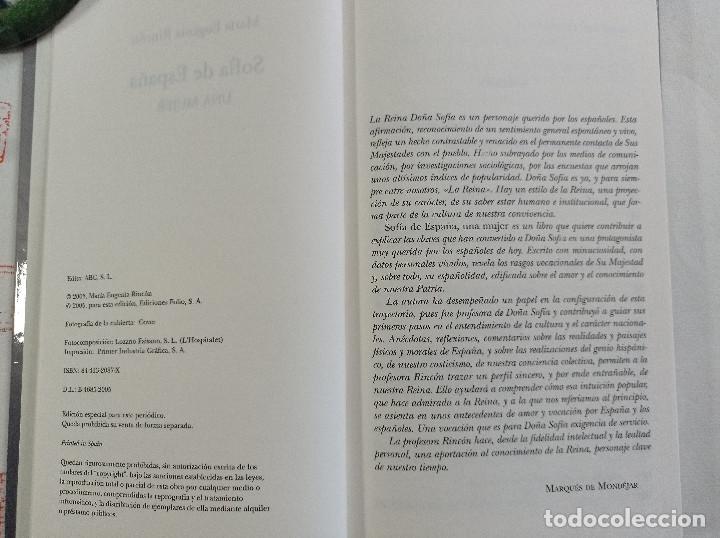 Libros de segunda mano: Sof&iacute;a de Espa&ntilde;a, una mujer. Mar&iacute;a Eugenia Rinc&oacute;n - Foto 3