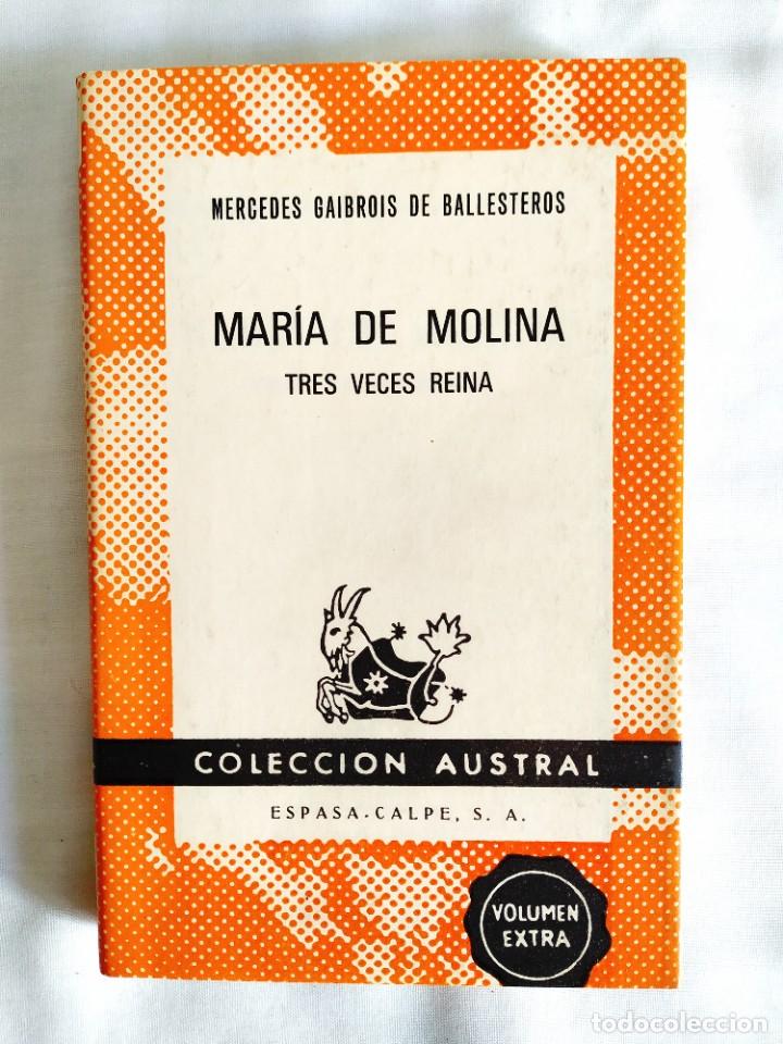 Second hand books: MERCEDES GAIBROIS DE BALLESTEROS: MAR&Iacute;A DE MOLINA - COMO NUEVO