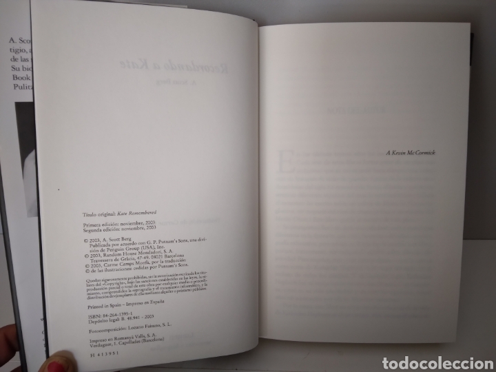 Libros de segunda mano: Recordando a Kate - Foto 7