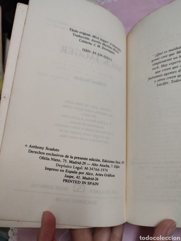 Libros de segunda mano: Mick Jagger Anthony Scaduto - Foto 5