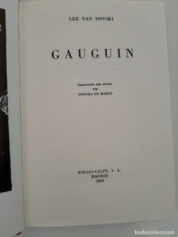 Libros de segunda mano: GAUGIN. LEE VAN DOVSKI. ESPASA. 1969 - Foto 3