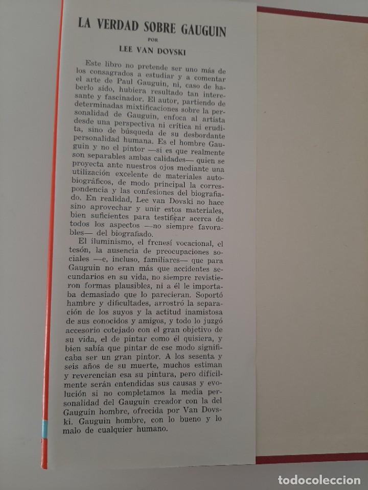 Libros de segunda mano: GAUGIN. LEE VAN DOVSKI. ESPASA. 1969 - Foto 4